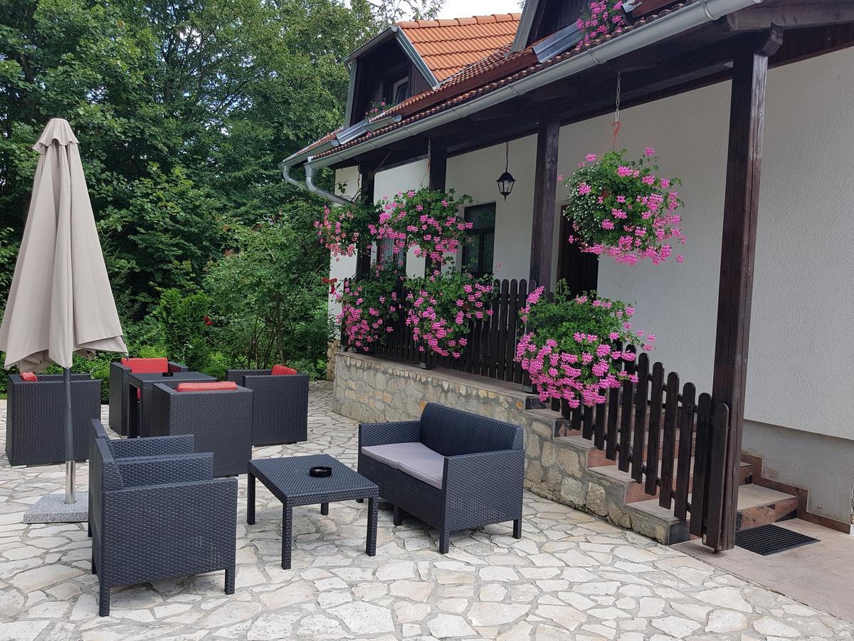 Pansion Breza Hotel Plitvicka Jezera Bagian luar foto