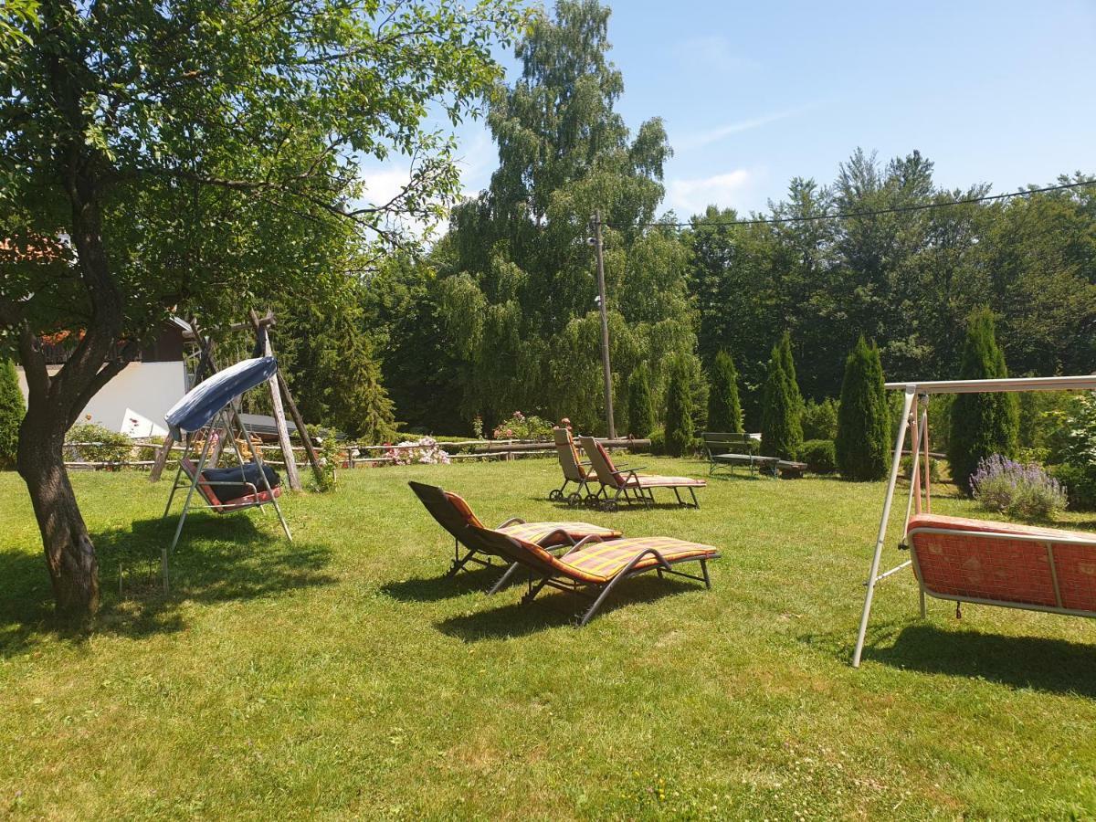 Pansion Breza Hotel Plitvicka Jezera Bagian luar foto